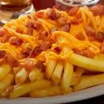 Porção Batata Grande Cheddar e Bacon 600gr