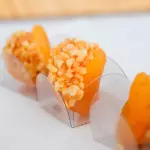 Damasco com provolone