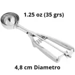 Cuchara Medidora Acero Inox 1.25oz