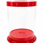 Caja mini cilindro plastica