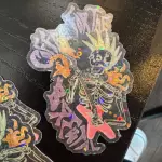 Sticker holografica Brewtal