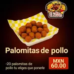 Palomitas de pollo