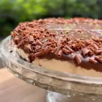 Torta de limão com ganache