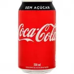 Coca-Cola sem açúcar lata 350ml
