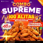 COMBO 100 ALITAS BULLS