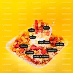 Elote chorreado mix