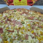PIZZA PRIMAVERA *(Palmito, ovos)