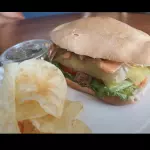 Torta de milanesa de pollo