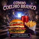 Combo Coelho Branco 1 pessoa