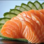 Sashimi de salmão
