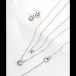Set de 5 joyas con diseño redondo