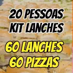 60 LANCHES 60 PIZZAS