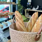 Baguete alecrim com sal grosso