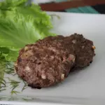 Carne de hambúrguer caseira