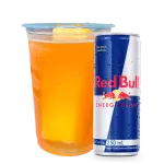 White horse com Red bull