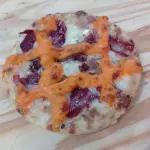 Esfiha Bacon c/ Cheddar