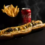 super dog + Frita + Lata