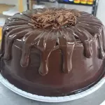 Bolo de chocolate tradicional