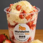 Fresas con Crema y Helado