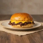 Burger con queso sin Papas
