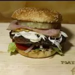 HAMBURGUESA HAWAIANA