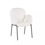Silla Dublin con apoya brazo Boucle