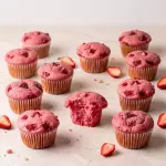 Muffins de fresa 🍓