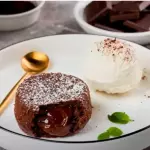 Volcan de chocolate
