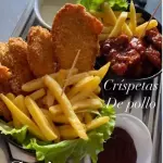 Strips de pollo x4