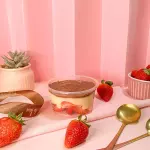 Torta bombom de morango 200ml