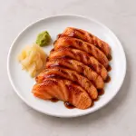 Sashimi salmão Maçaricado.