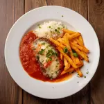 Bife à parmegiana