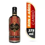 media de ron santafe 375ml