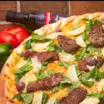 Pizza Rúcula Mediterranea
