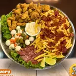 Combinado 5 com cheddar e bacon