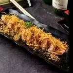Sashimi crispy de batata doce 6und
