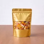 Doypack Dorada 12x18+4 #DBD-12