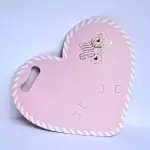 Corazon bouquet rosado RG129