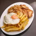 Pollo a lo pobre