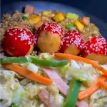 #2. ARROZ CHOP SUEY POLLO AGRIDULCE