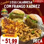 Combo2 EGG CALABRESA + FRANGO XADREZ