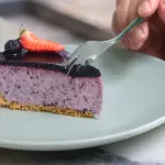 Cheesecake de arandanos