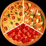 Pizza TRÊS sabores G