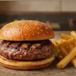 Hamburguesa Viuda