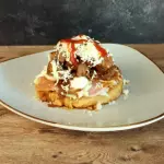 Arepa cabimera de pollo
