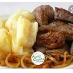 Carne de sol com mandioca