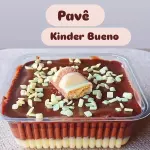 Pavê no pote Kinder Bueno