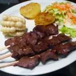 Anticuchos de corazón