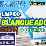 Límpido Blanqueador + Bicarbonato