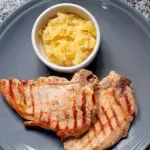 Costillas de cerdo grilladas
